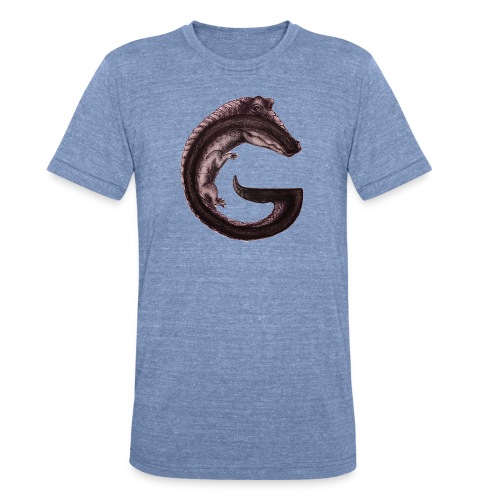 gator transparent BG - Unisex Tri-Blend T-Shirt