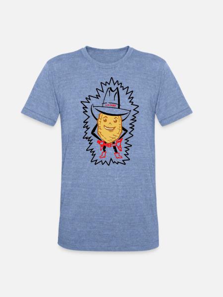 Slim Chipley - Unisex Tri-Blend T-Shirt - heather blue