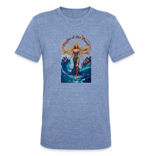 Women’s Day Tidal Sovereign T Shirt, Gift for Wife - Unisex Tri-Blend T-Shirt