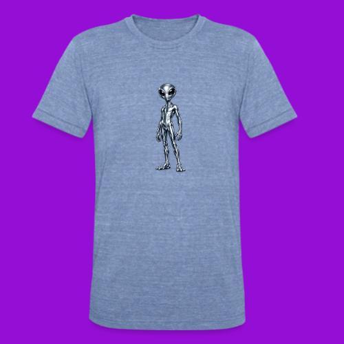 Silver Alien - Unisex Tri-Blend T-Shirt