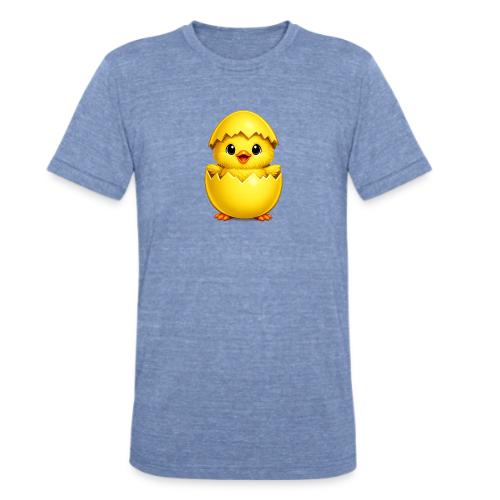 Easter Chick yellow - Unisex Tri-Blend T-Shirt