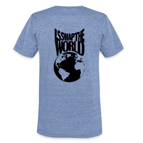 LS Swap the World (Front & Back) - Unisex Tri-Blend T-Shirt