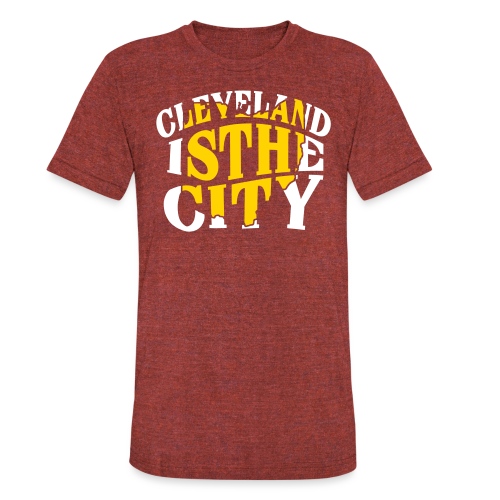 Cleveland The City T-Shirts - Unisex Tri-Blend T-Shirt
