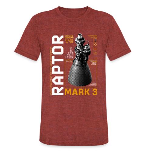 Next-Gen Raptor 3 - Unisex Tri-Blend T-Shirt