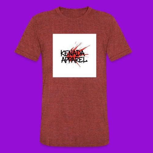 Kenada Apparel graffiti splash - Unisex Tri-Blend T-Shirt