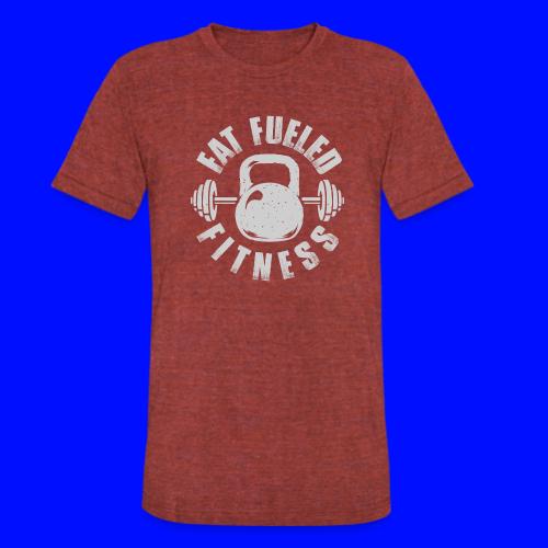 Fat Fueled Fitness - Unisex Tri-Blend T-Shirt