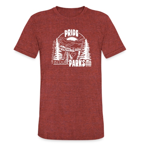 Pride in Our Parks - Unisex Tri-Blend T-Shirt