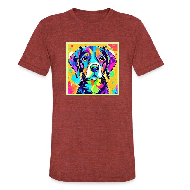 Rainbow Dog Portrait Design