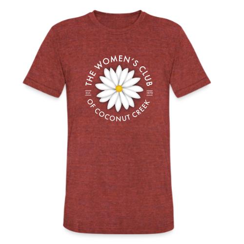 WCLogo Circle RGB White 4000 - Unisex Tri-Blend T-Shirt