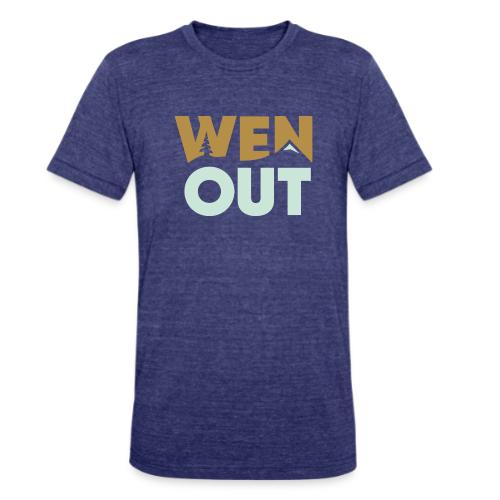 WenOut Logo (light) - Unisex Tri-Blend T-Shirt