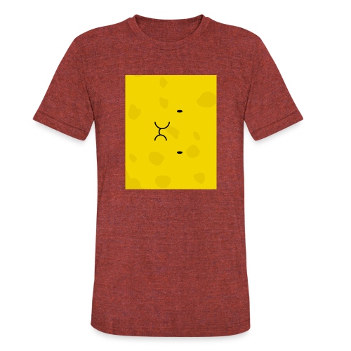 Spongy Case 5x4 - Unisex Tri-Blend T-Shirt