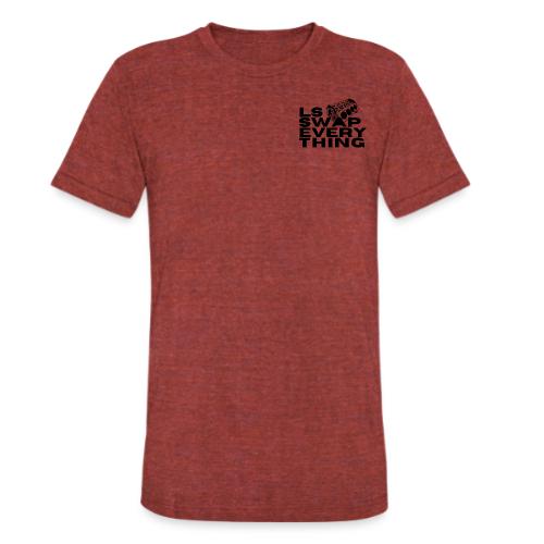 LS Swap Everything (Front & Back) - Unisex Tri-Blend T-Shirt