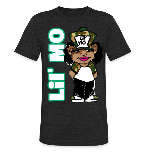 Camo Lil Mo' - Unisex Tri-Blend T-Shirt