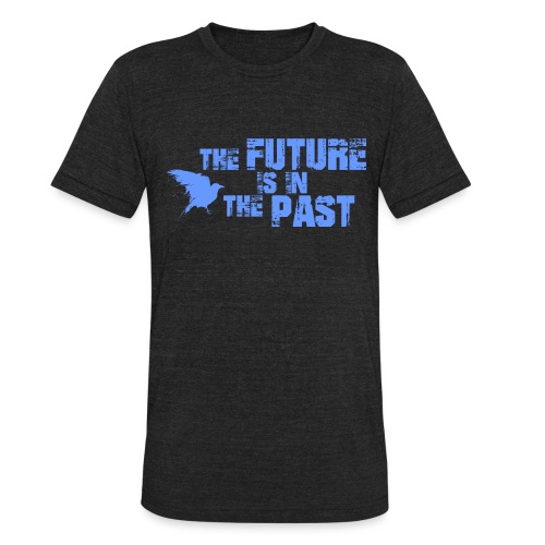 future past crow bird - Unisex Tri-Blend T-Shirt