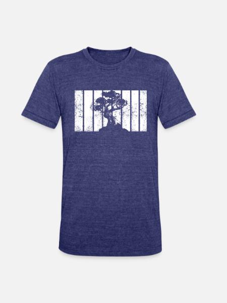 Bonsai - Unisex Tri-Blend T-Shirt - heather indigo