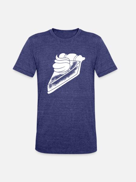 Thanksgiving Pie - Unisex Tri-Blend T-Shirt - heather indigo