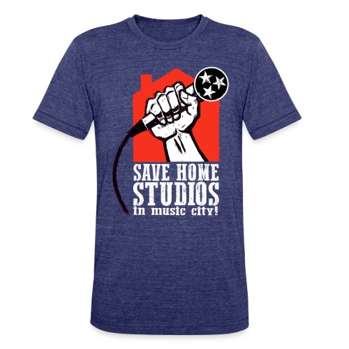 Save Home Studios In Music City - Unisex Tri-Blend T-Shirt