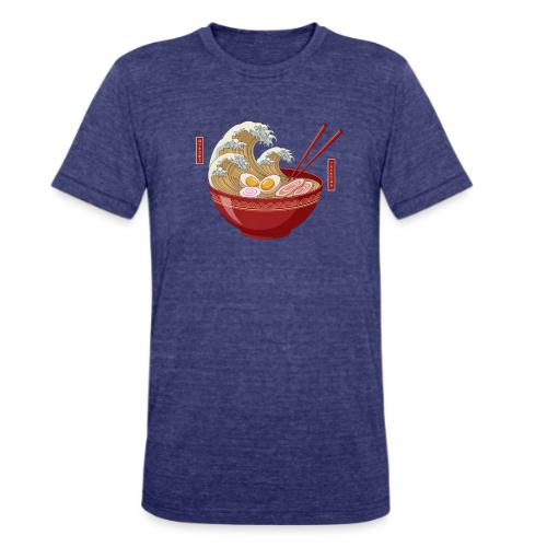 The Great Wave of Ramen - Unisex Tri-Blend T-Shirt