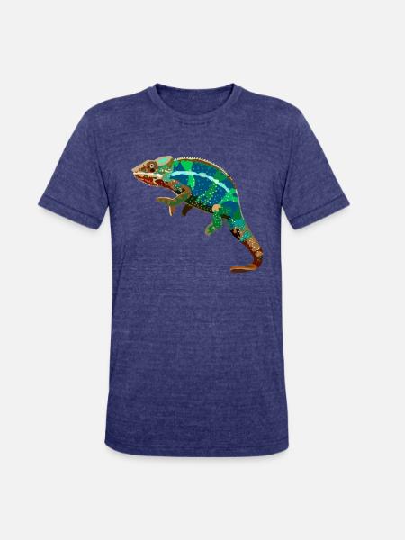 Chameleon - Unisex Tri-Blend T-Shirt - heather indigo
