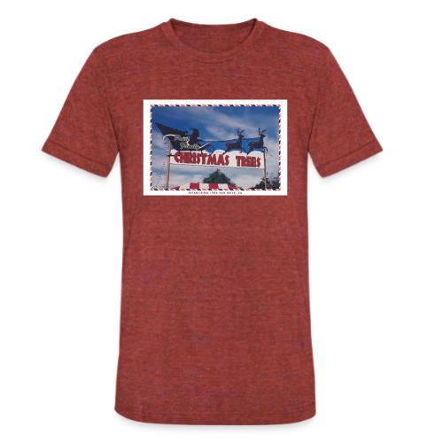 Priut Christmas Tree Shop - Unisex Tri-Blend T-Shirt