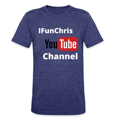 IFunChris YouTube Channel - Unisex Tri-Blend T-Shirt