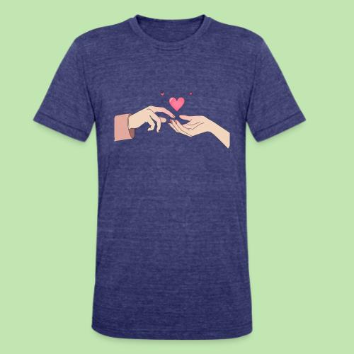 Valentine’s Touch - Unisex Tri-Blend T-Shirt