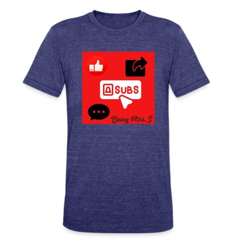 Like Share Subscribe Comment - Unisex Tri-Blend T-Shirt