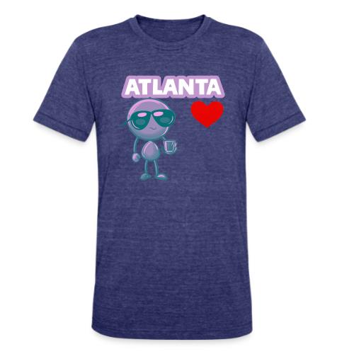 Smoon City_Atlanta - Unisex Tri-Blend T-Shirt