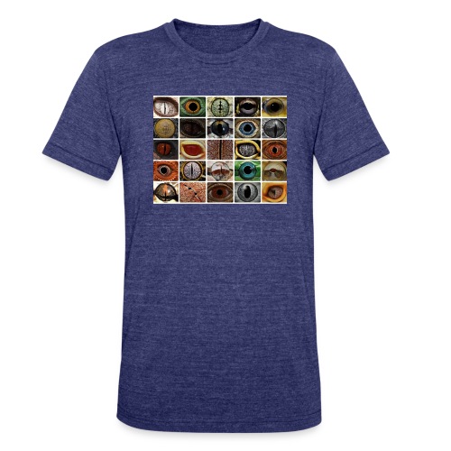 Reptilian Eyes - Unisex Tri-Blend T-Shirt