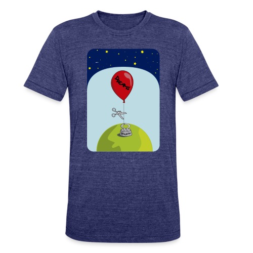 dreams balloon and society 2018 - Unisex Tri-Blend T-Shirt