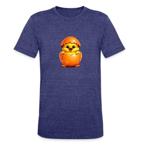 Easter Chick Orange - Unisex Tri-Blend T-Shirt