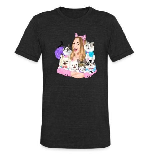 Jahnnalee & The Furry Kiddos - Unisex Tri-Blend T-Shirt