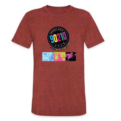 Zoom slide Shirt 90210 01 - Unisex Tri-Blend T-Shirt