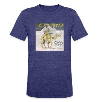Egyptian Lover 1985 album cover - Unisex Tri-Blend T-Shirt - heather indigo - Front - Brady (186cm)