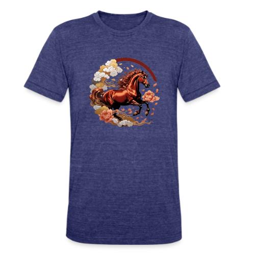 Year of the Horse T Shirt, Lunar New Year Gift - Unisex Tri-Blend T-Shirt