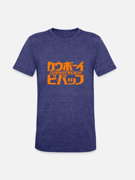 Cowboy Bebop - Unisex Tri-Blend T-Shirt - heather indigo