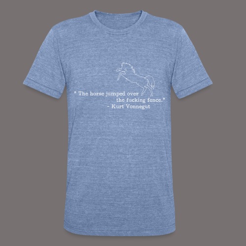 Kurt Vonnegut Sports Journalist - Unisex Tri-Blend T-Shirt