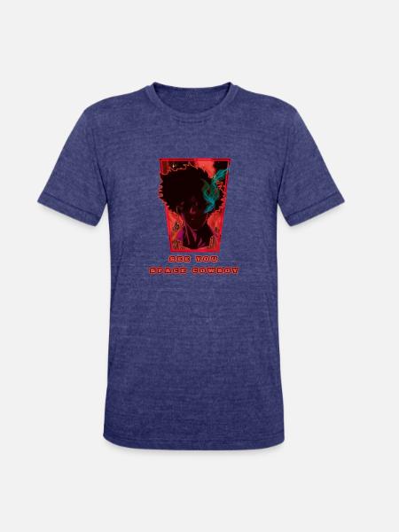 Cowboy Bebop - Unisex Tri-Blend T-Shirt - heather indigo