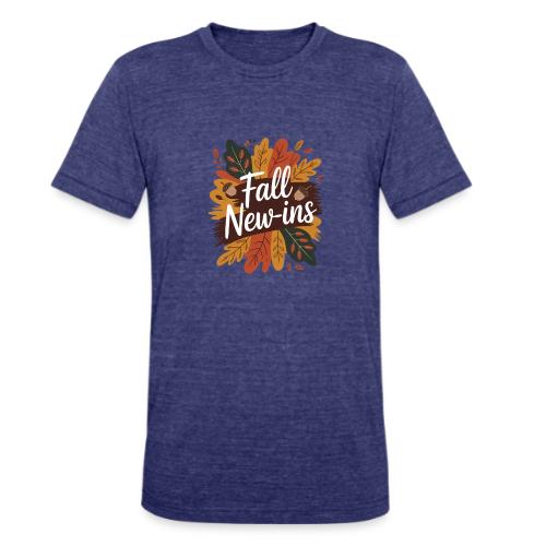 Fall New-Ins Autumn Leaves Acorn Seasonal Outfit - Unisex Tri-Blend T-Shirt