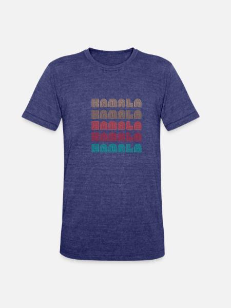 Kamala - Unisex Tri-Blend T-Shirt - heather indigo