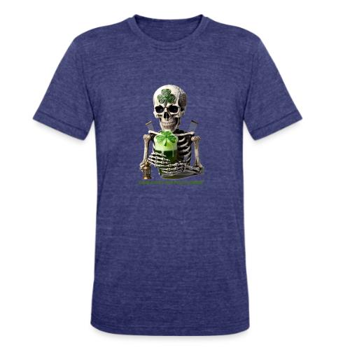 Eternal Stout Skeleton Graphic Tee - Unisex Tri-Blend T-Shirt