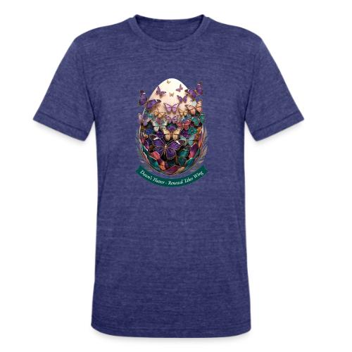 Easter Dawn's Flutter Butterfly T Shirt, Gift - Unisex Tri-Blend T-Shirt