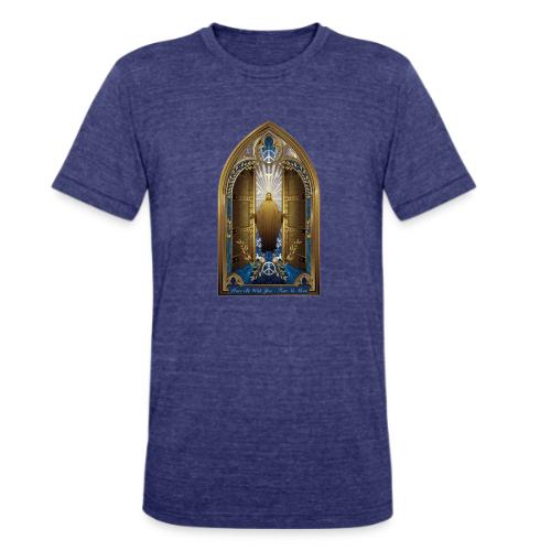 Easter Peace Be With You Locked Doors T Shirt,Gift - Unisex Tri-Blend T-Shirt