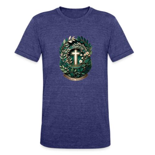 Easter Ever Green in Glory Laurel T Shirt, Gift - Unisex Tri-Blend T-Shirt