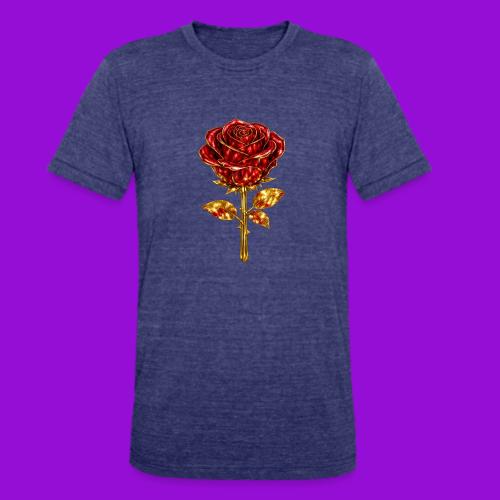 Golden Rose - Unisex Tri-Blend T-Shirt