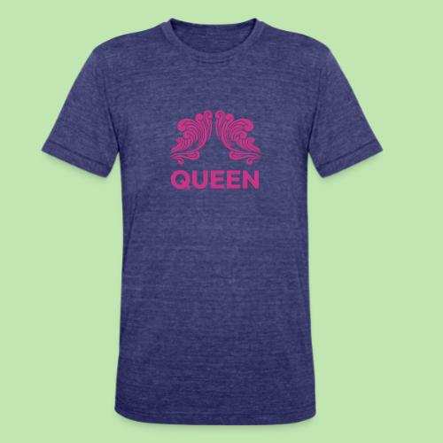 Queenlisse™ Signature Crown T-Shirt – Elegant - Unisex Tri-Blend T-Shirt