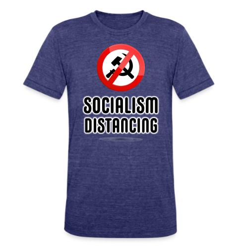 Socialism Distancing - Unisex Tri-Blend T-Shirt