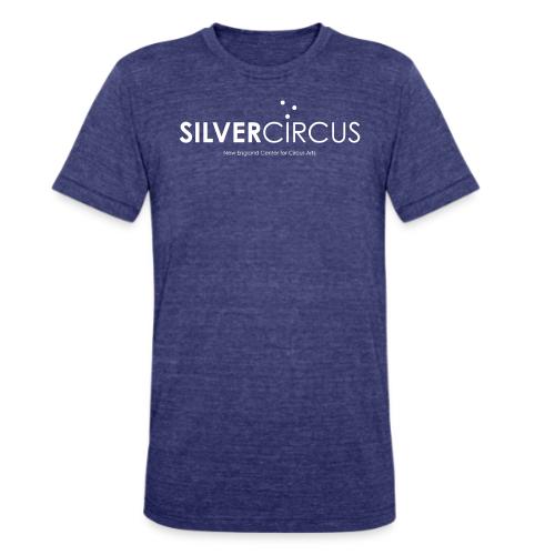 SilverCircus - White Logo - Unisex Tri-Blend T-Shirt