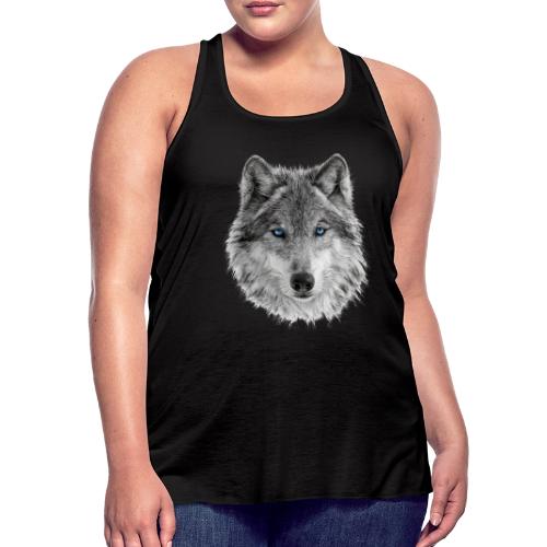 Frost-Eyed Alpha - Women's Flowy Tank Top by Bella