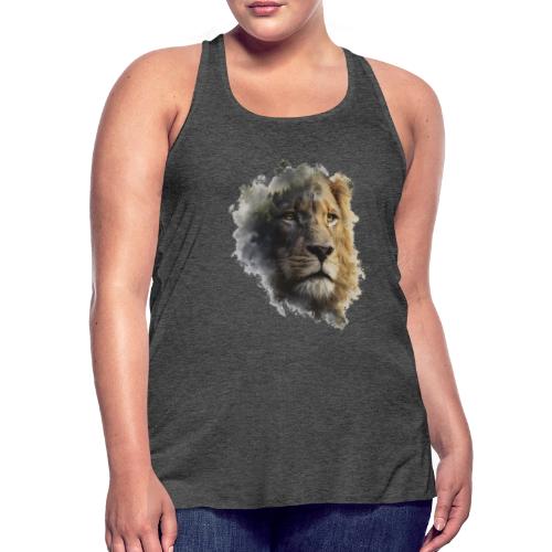Forest-Soul Lion - Women's Flowy Tank Top by Bella